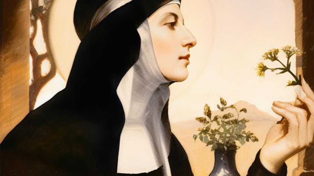 The Herbalist Trained by Heaven (Saint Hildegard von Bingen)