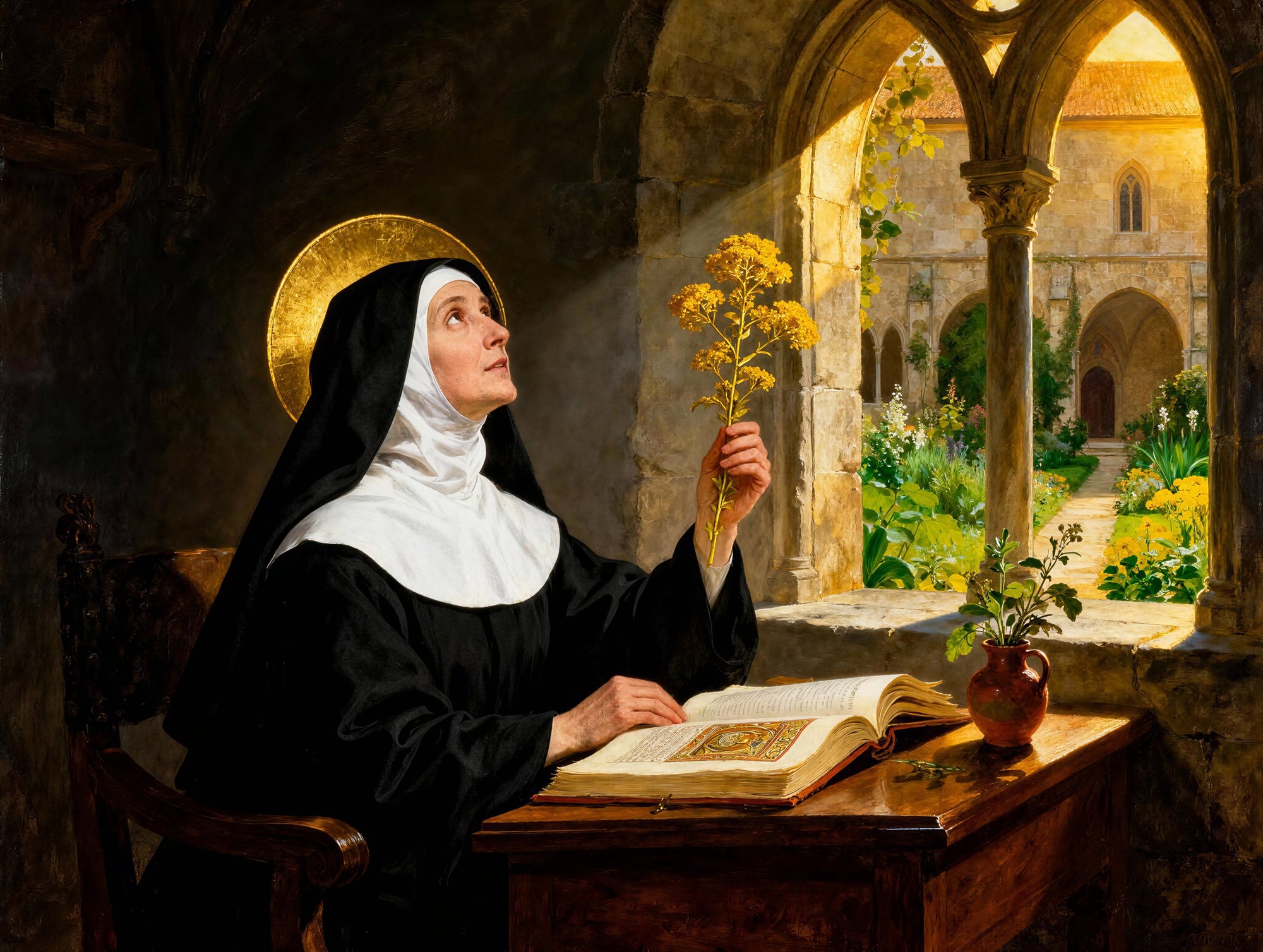 Saint Hildegard's Herbal Medicines