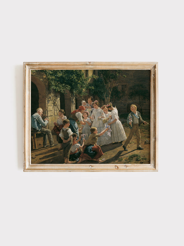 Corpus Christi Morning (Ferdinand Georg Waldmüller)