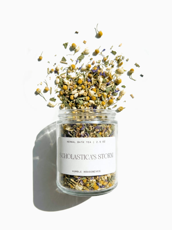 Scholastica's Storm Herbal Bath Tea