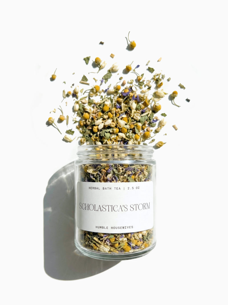 Scholastica's Storm Herbal Bath Tea