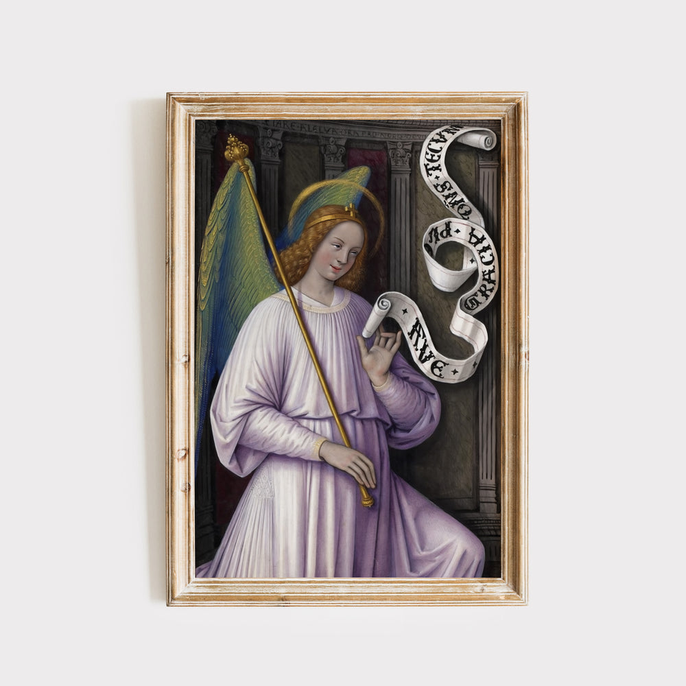 St. Gabriel the Archangel Art Print (16th Century) – Humble Housewives