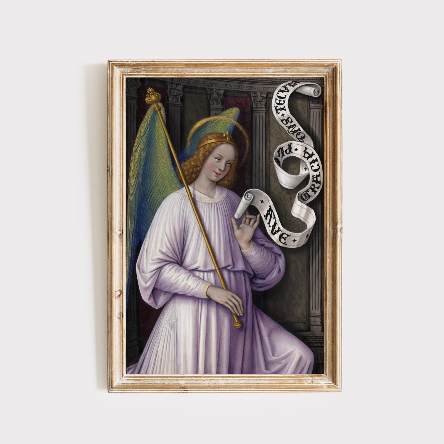St. Gabriel the Archangel Art Print (16th Century) – Humble Housewives